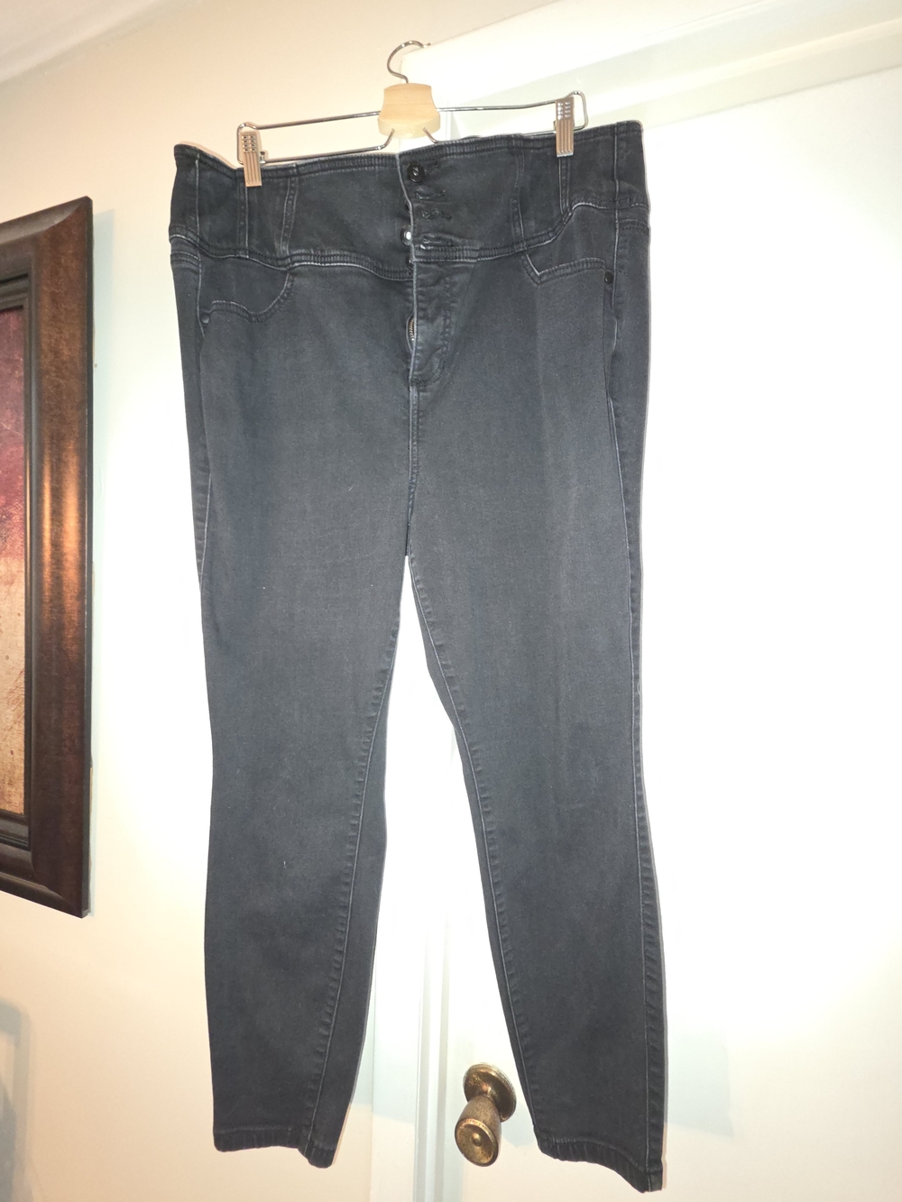 torrid Black High-Rise Skinny Jeans
